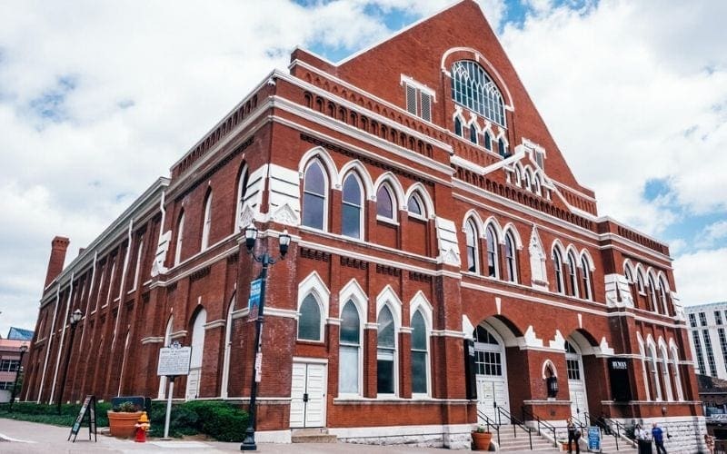 Ryman Auditorium Nashville music venues