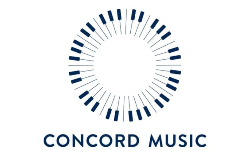 concord music publishing logo comes out second in Мusic Gateway's list of music publishing companies