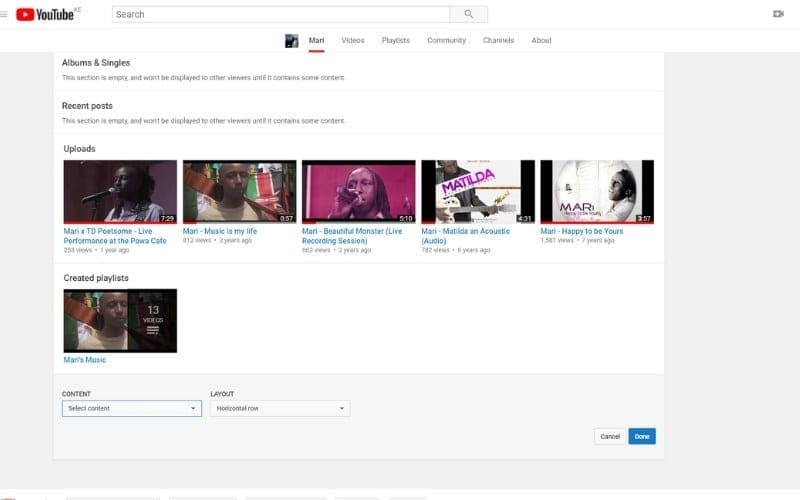 YouTube For Artists