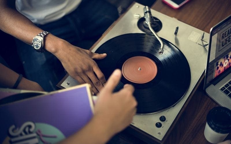 record player
