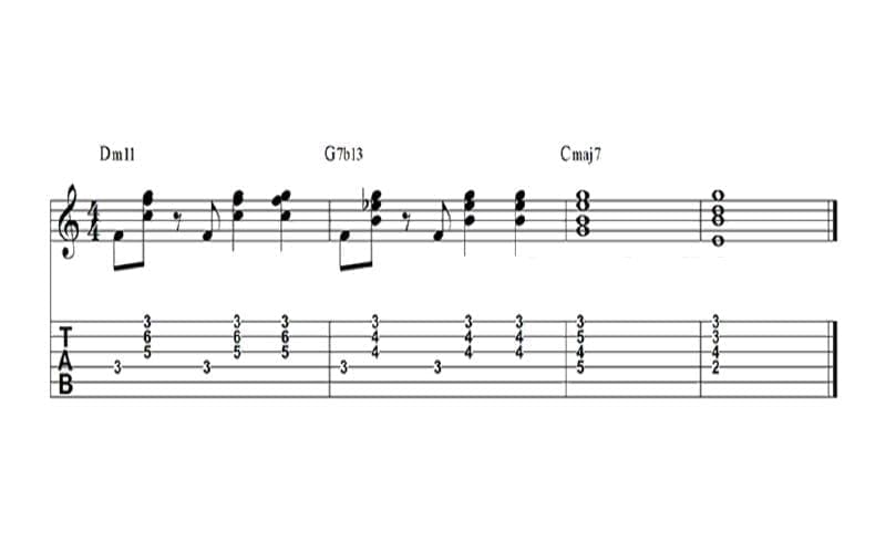 chord progression jazz