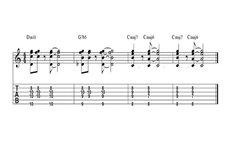 jazz chord progression