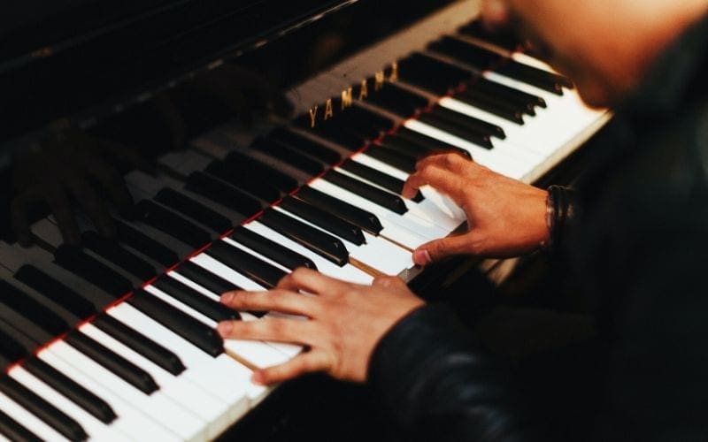 man playing