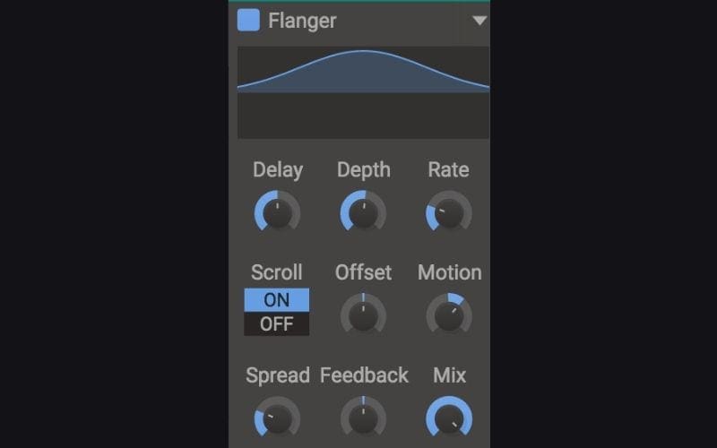 flanger modulation