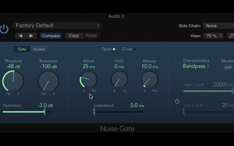 noise gate in practice