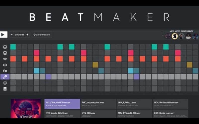 Beat maker app online sequencer