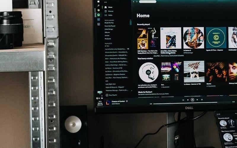 spotify artist homepage