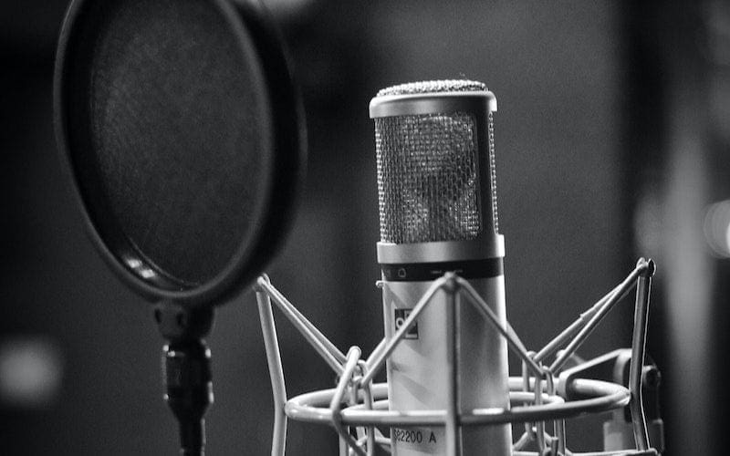 recording studio microphone