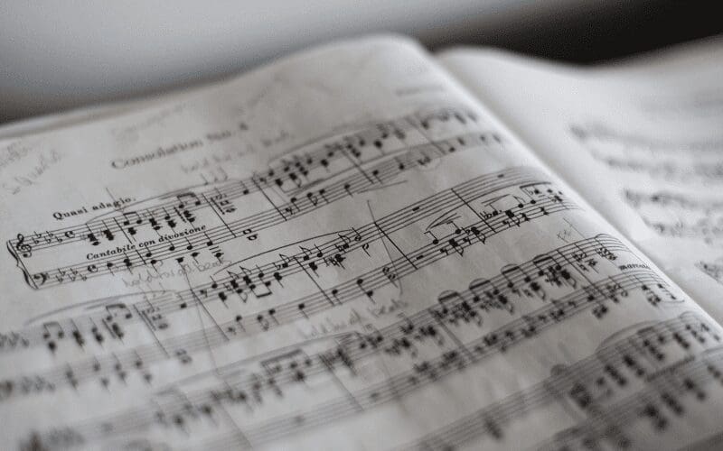 sheet music