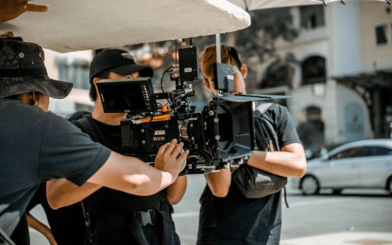 filming