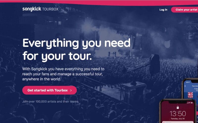 songkick for artists