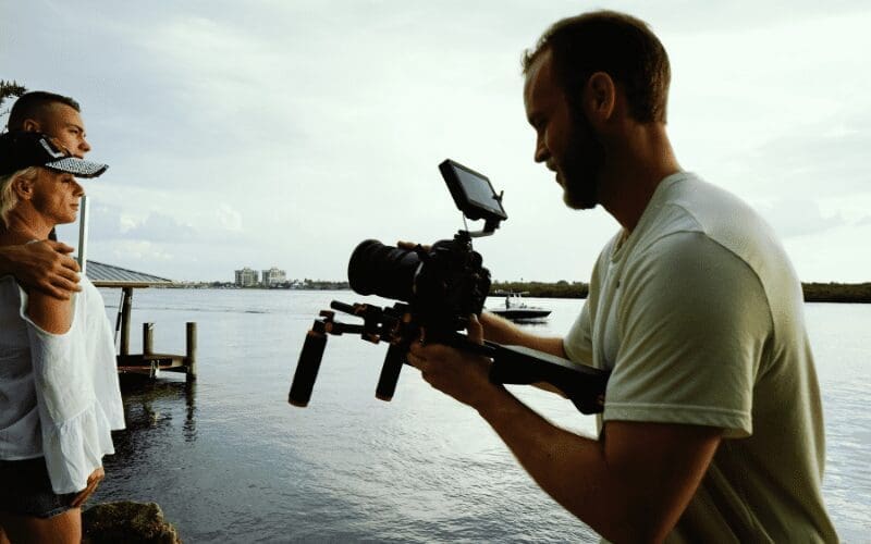 man with camera