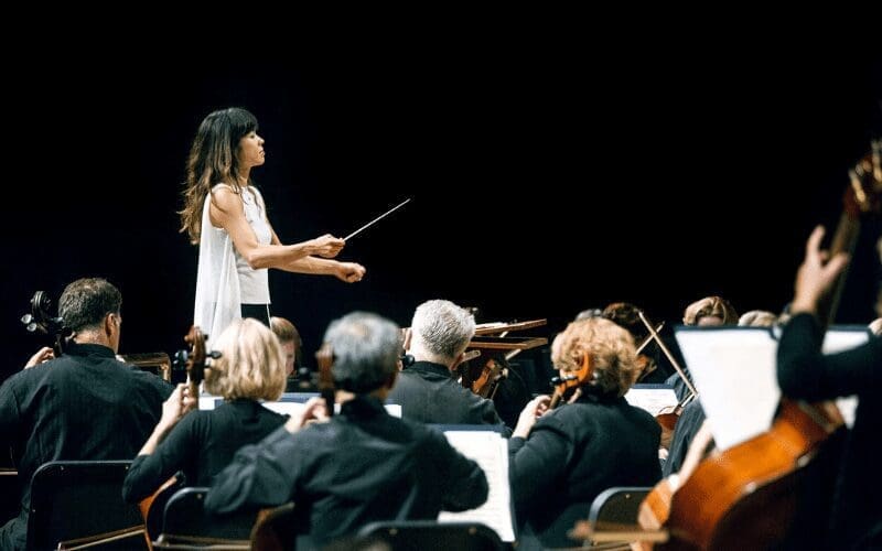 Orchestra at work