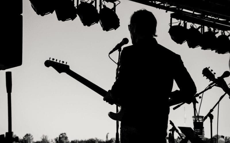 Live show for a band