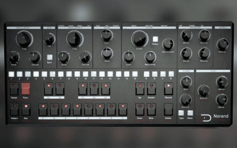 mono and poly synthesizer