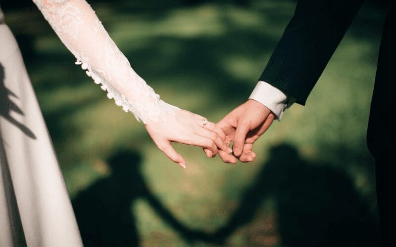 bride and groom