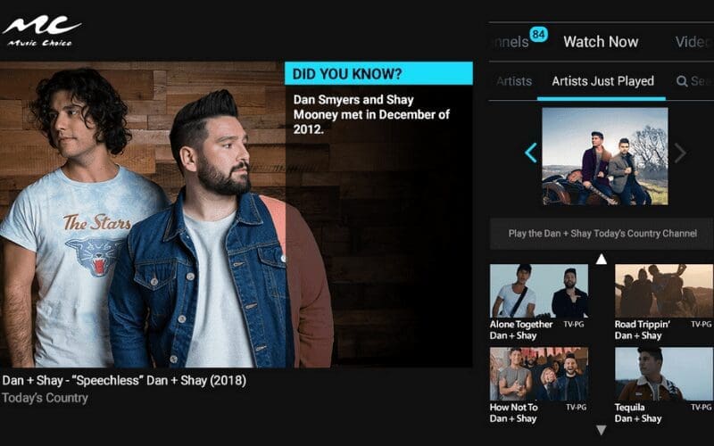 music choice website