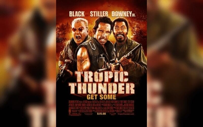 tropic thunder satire