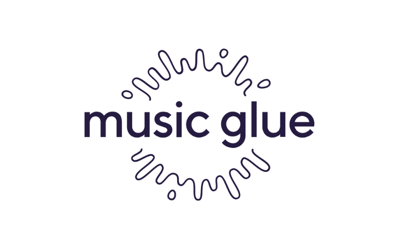 music glue musicglue.com logo
