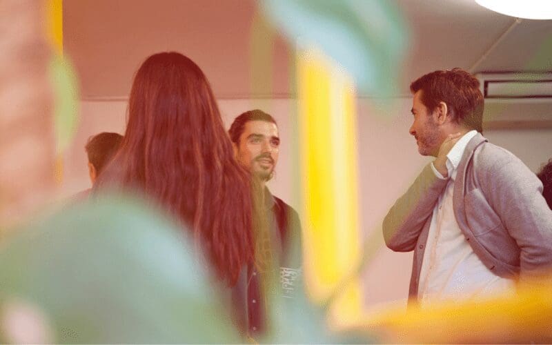 People networking