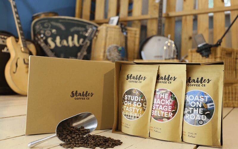 stables coffee band merch