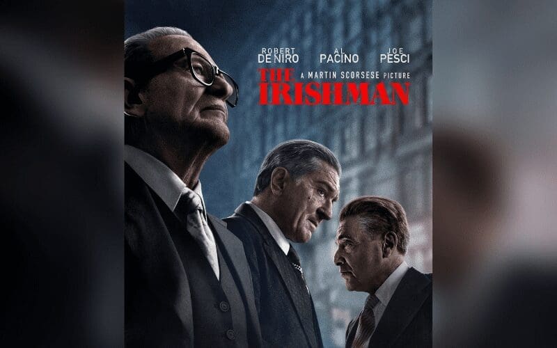the irishman film poster 