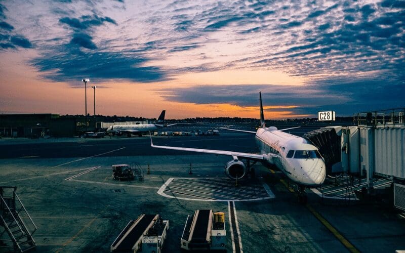 aeroplane at airport