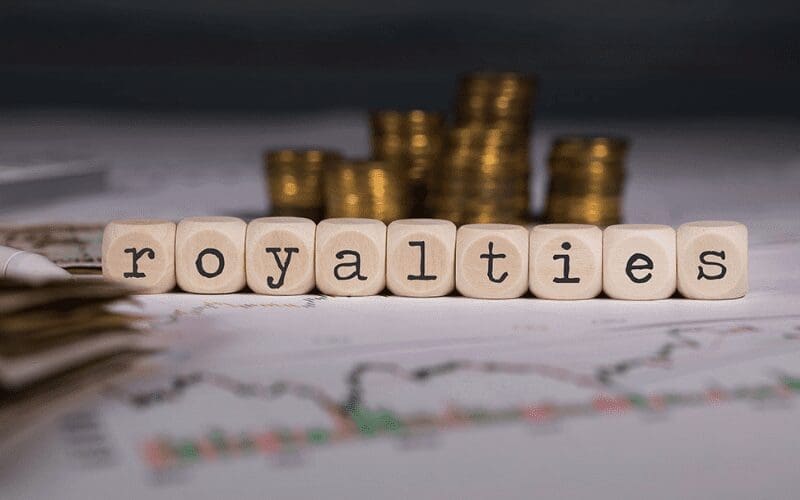 royalties with cash