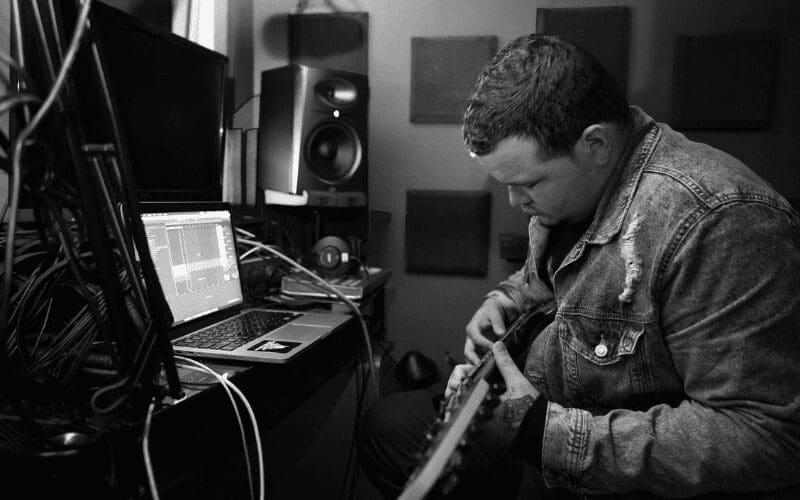 video game music composer recording music