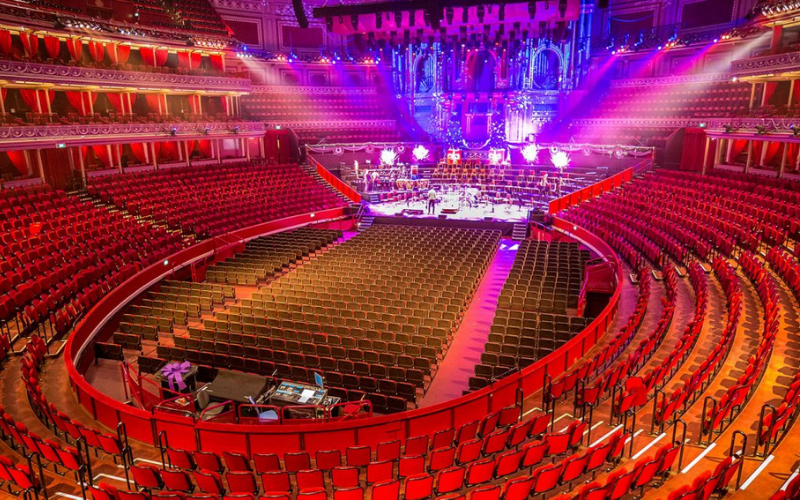 royal albert hall empty 