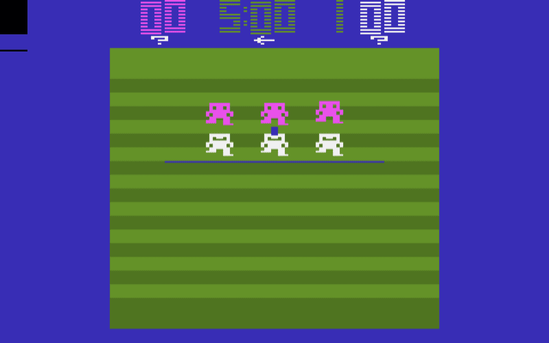 atari football 1978 graphics