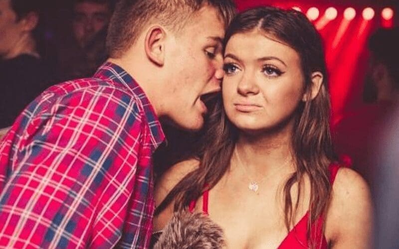 shouting in girls ear meme concert etiquette