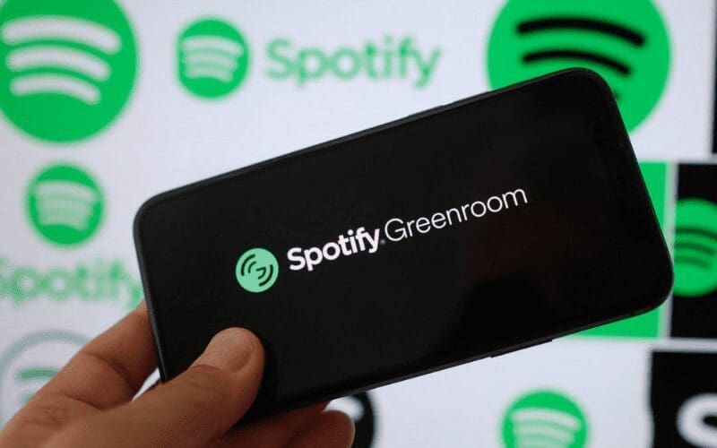 Spotify Greenroom logo