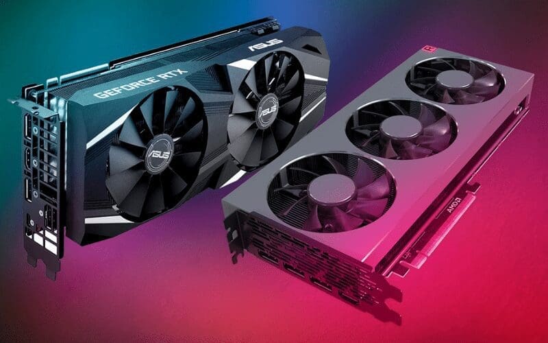 Two graphics cards