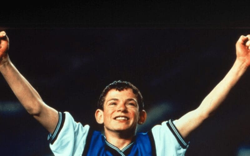 jimmy grimble celebrating