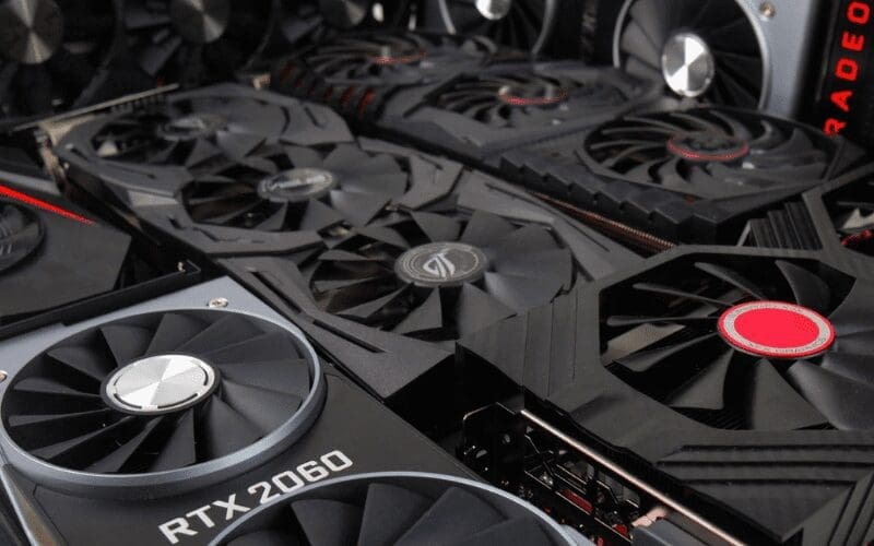 Lots of graphics cards