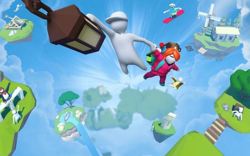 Human Fall Flat is one of the best 2 player Xbox games