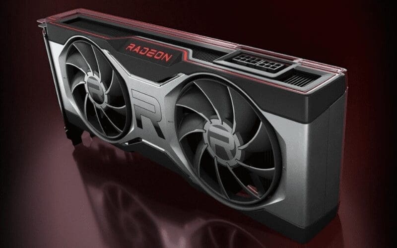 A AMD Radeon RX 6700 XT