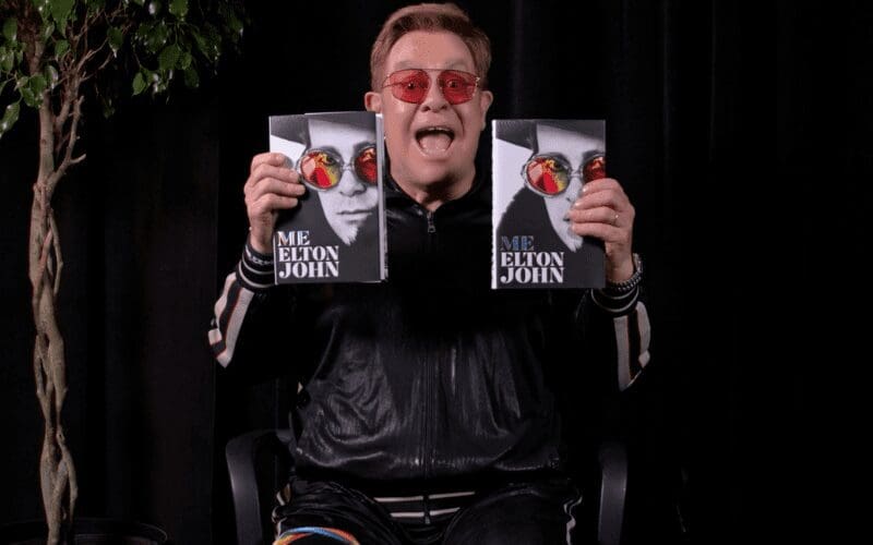 elton john with me music books
