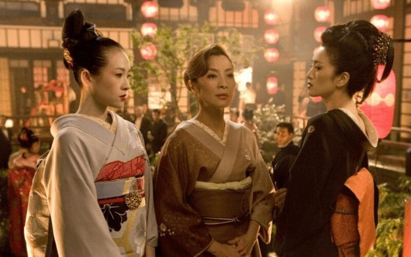 memoirs of a geisha cinematography