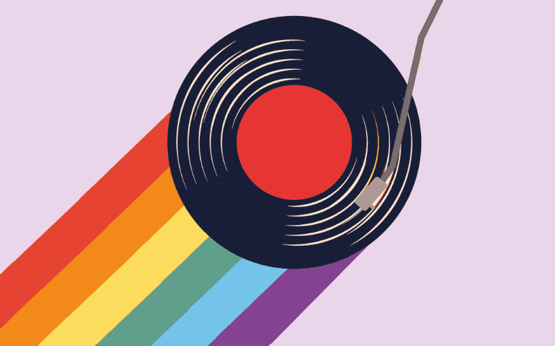 Pride best gay albums vinyl with rainbow