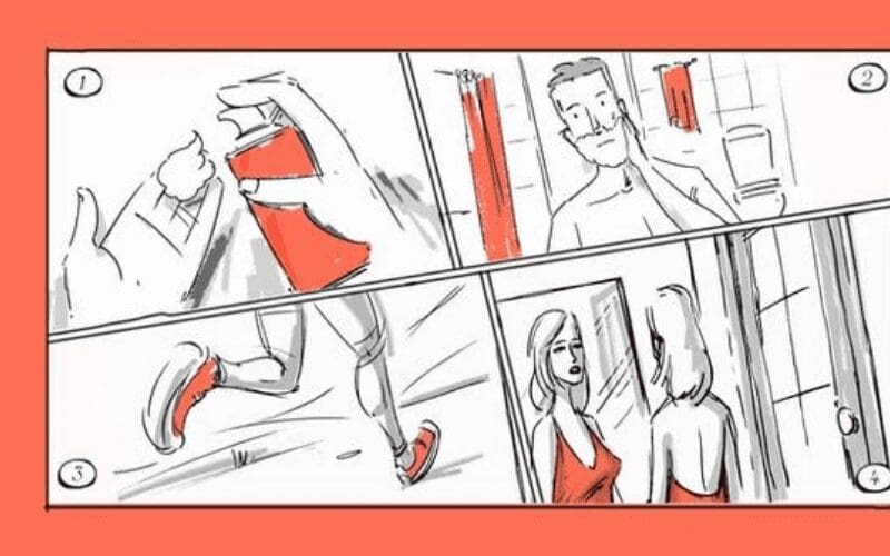 Example of a storyboard