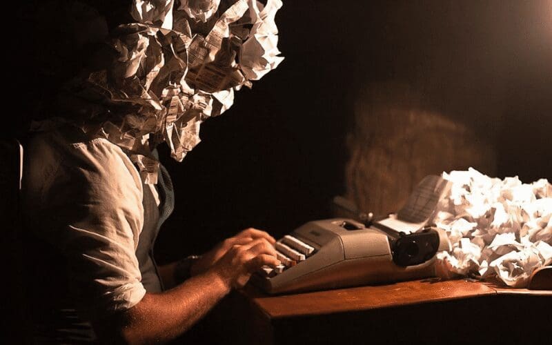 writers block concept image