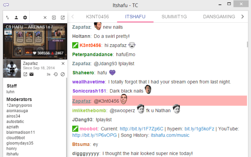 chatty add on