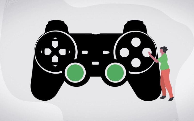 game journalism stock photo