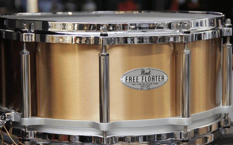 Pearl Free Floating Brass Snare