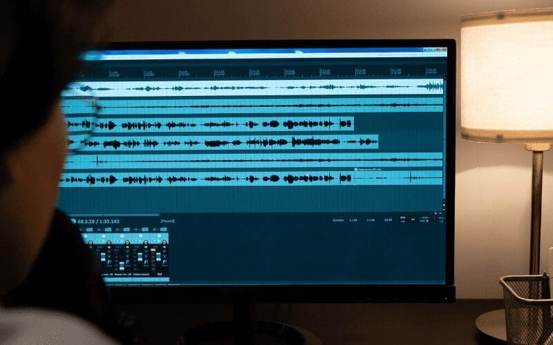 music waveform