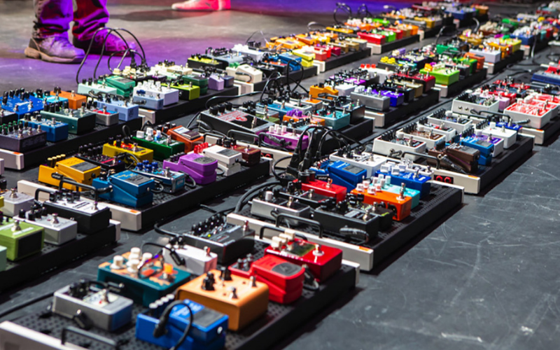 worlds largest pedalboard