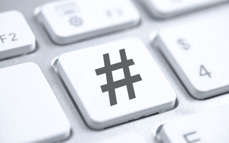 hashtag