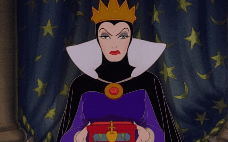 the Evil Queen rom Snow White and the Seven Dwarfs